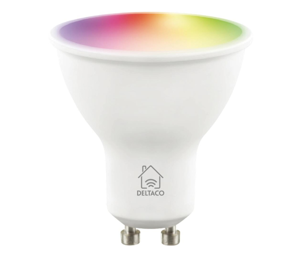 DELTACO SMART H LED lamp 3pack GU10 WiFI 2.4GHz 5W 470lm Dim - 1308507 - zdjęcie 2